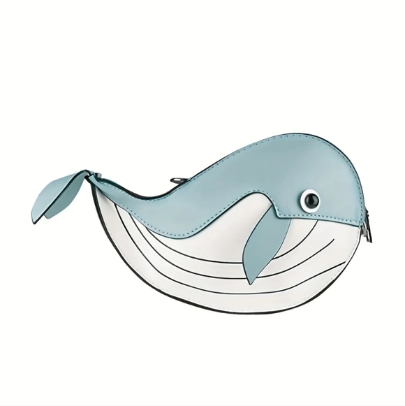 Blue Whale Crossbody Bag - Picture 2 of 6